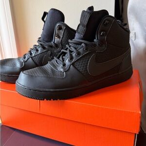 Nike Men's Black Airforce Sneakers
